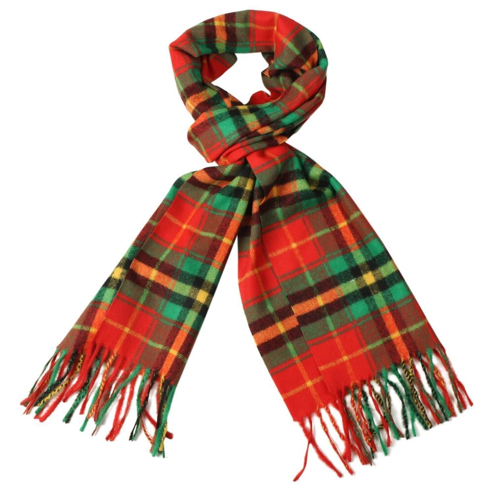 5693 Tartan Plaid Check Stewart Scottish Soft Warm Winter Cashmere Feel